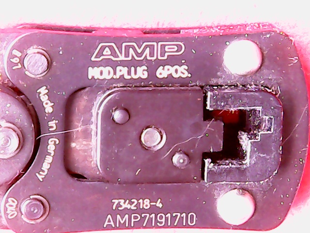 Crimping tool Modulair dec/mmj AMP 734218-1