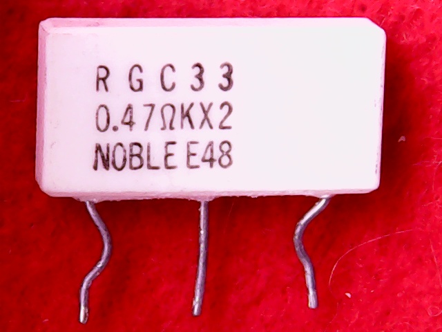 Resistor 0R47 3W RGC33