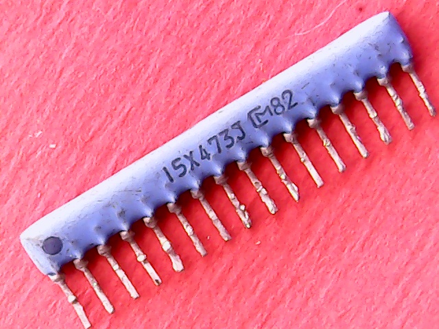 Resistor array 47K x 15