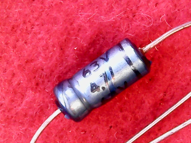 Electrolytic Capacitor Axial 4.7u 63V