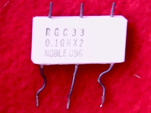 [VPR-006317] Resistor 0R1 3W Dual RGC33