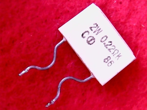 [VPR-006327] Resistor 0R22 2W