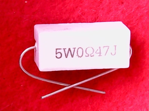 [VPR-006349] Resistor 0R47 5W