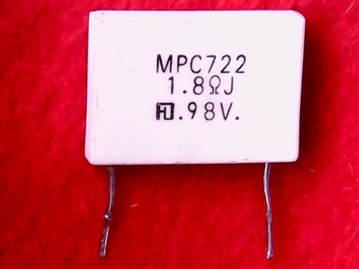 [VPR-006361] Resistor 1R8 10W MPC722