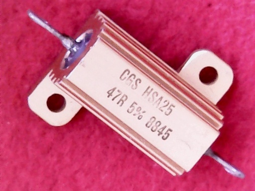 [VPR-006402] Resistor 47R 25W HSA25
