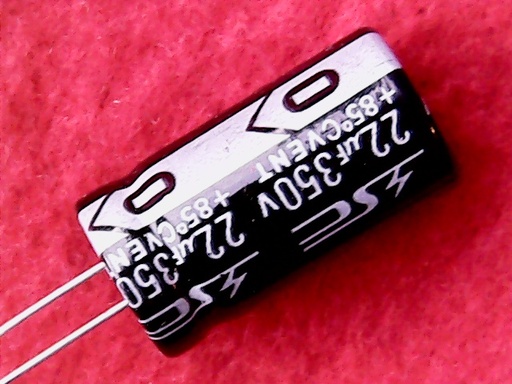 [VPC-006457] Electrolytic Capacitor Radial 22u 350V