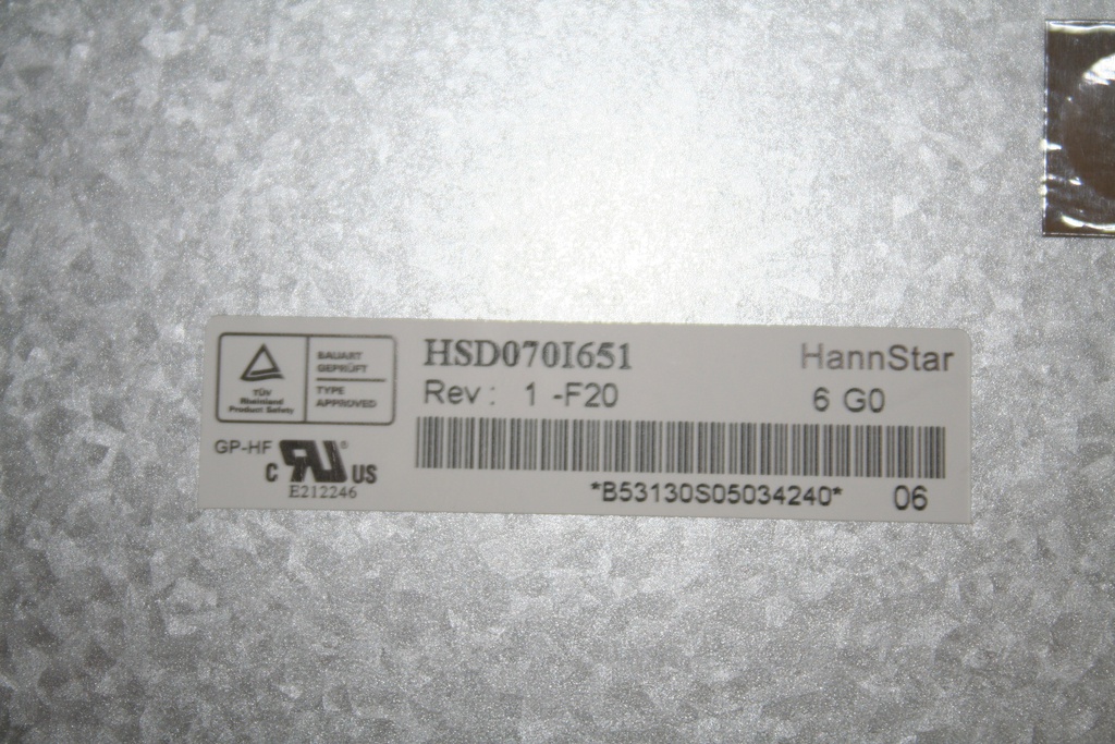 HannStar HSD070I651(Used)