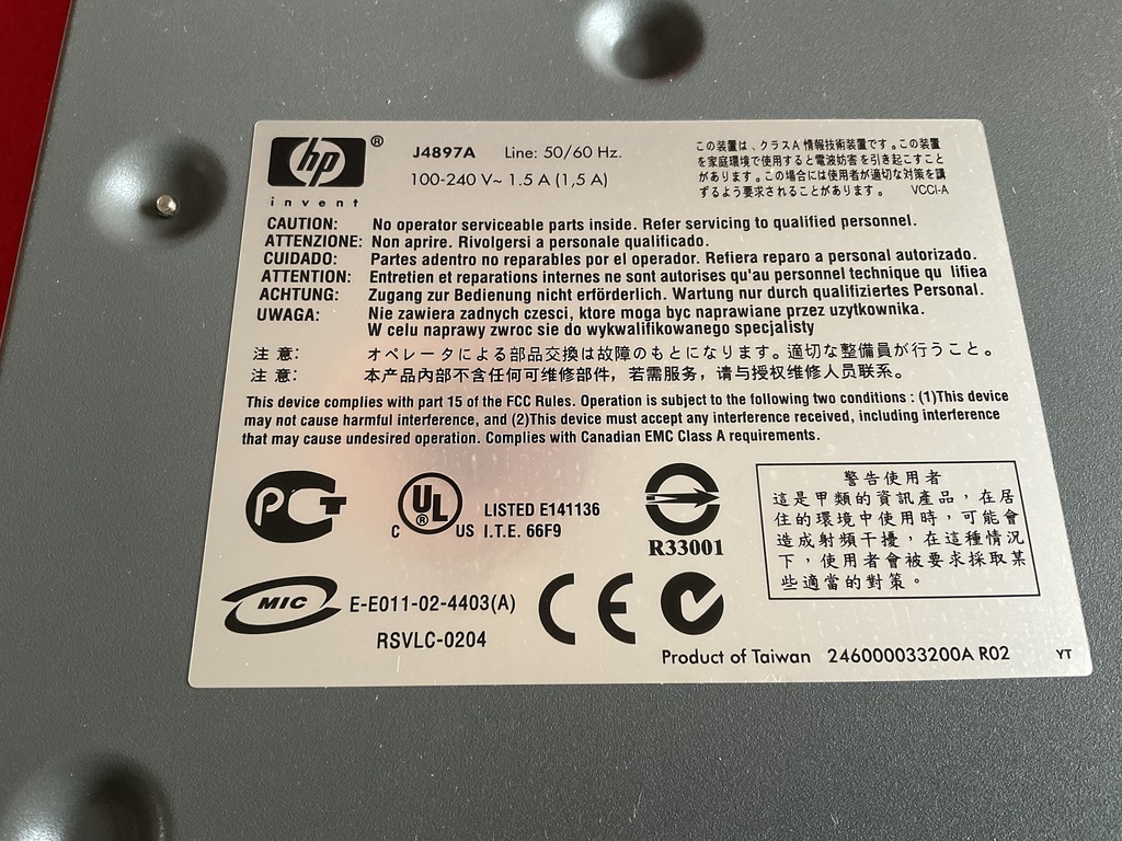 HP Procurve 2724