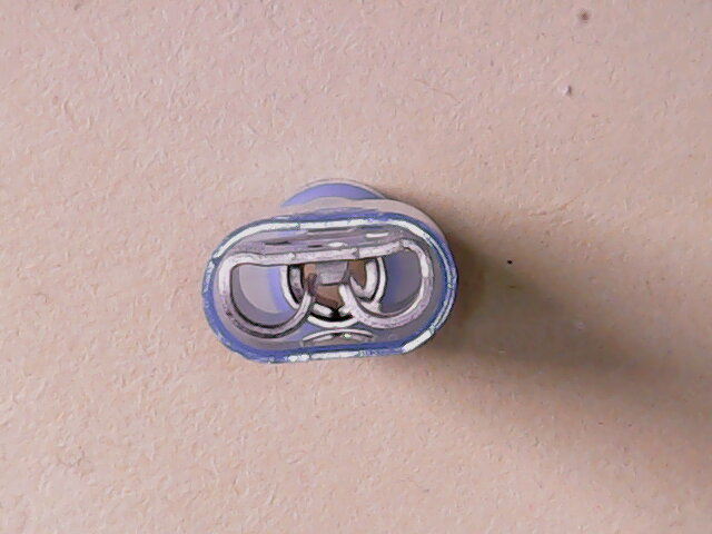 Kabelschoen Vol Geïsoleerd Schuif 6.3 1.5-2.5 mm Blauw