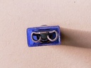 Kabelschoen Vol Geïsoleerd Schuif 6.3 1.5-2.5 mm Blauw