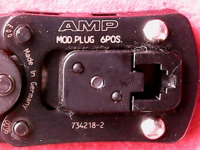 Crimping tool Modulair RJ12 AMP 734218-2