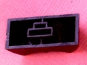 Knob Fader Black 8+5mm