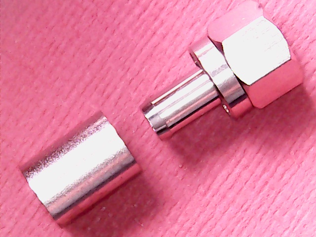 Connector F-type Male Coax12 Crimp
