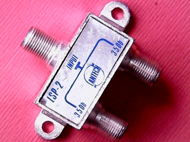 [VA-006118] Splitter 2-way F Connector