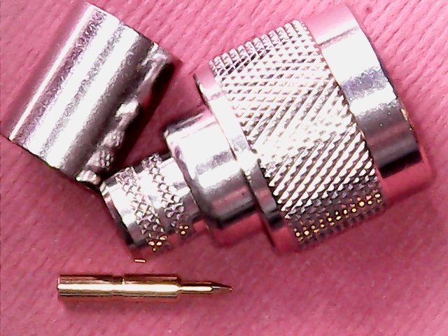 [VA-006121] Connector N Male RG213 Crimp