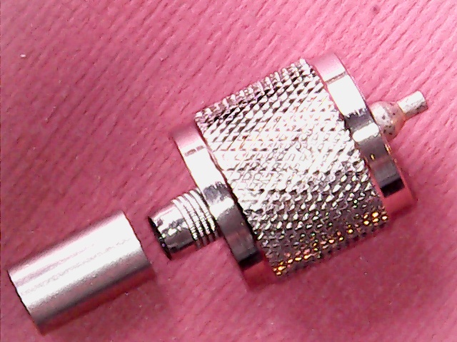 Connector UHF Male RG58 Crimp