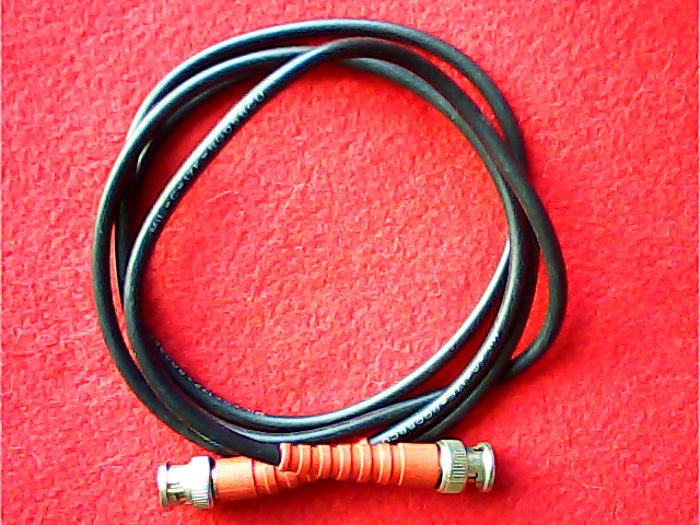 Cable Coax RG58 BNC Male <=> BNC Male 1.5M Red