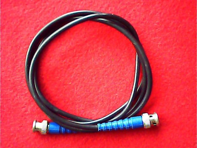 Cable Coax RG58 BNC Male <=> BNC Male 1.5M Blue