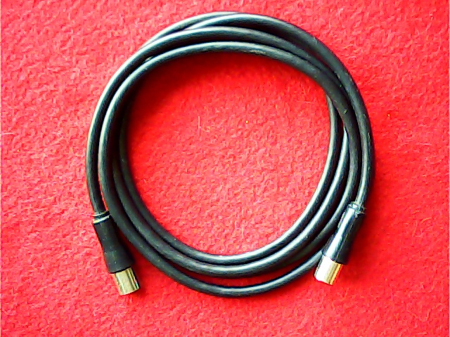 Cable Coax 75 Ohm IEC Male <=> IEC Female 1.5M