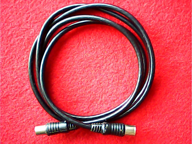 Cable Coax 75 Ohm IEC Male <=> IEC Female 1.4M