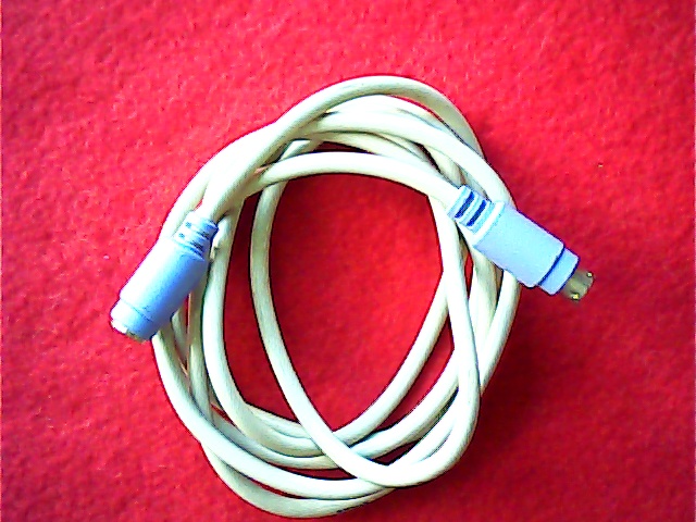Cable PS2 Mini DIN Male <=> Mini DIN Female 1.8M