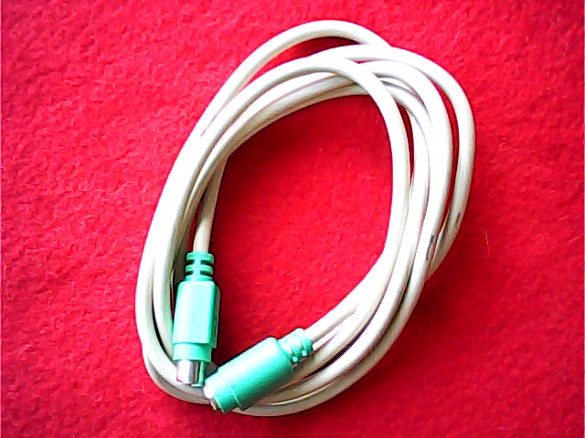 Cable PS2 Mini DIN Male <=> Mini DIN Female 1.8M
