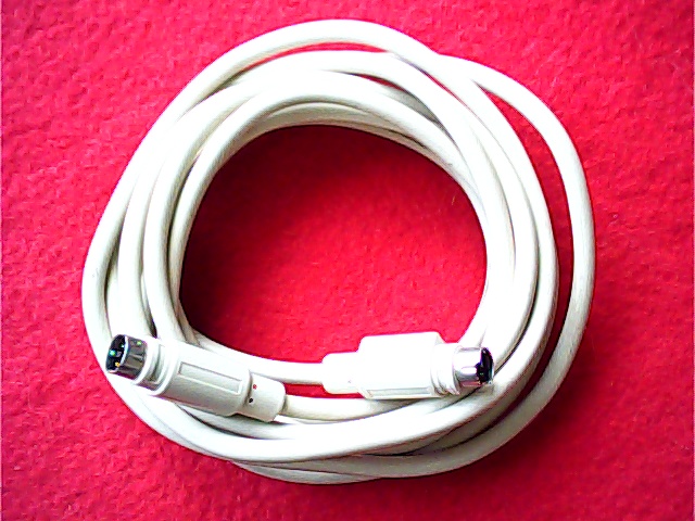 Cable PS2 Mini DIN Male <=> Mini DIN Male 3M