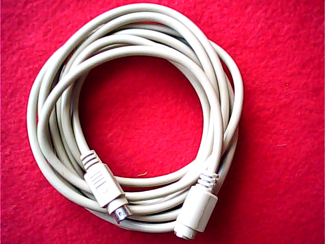 Cable PS2 Mini DIN Male <=> Mini DIN Female 3M