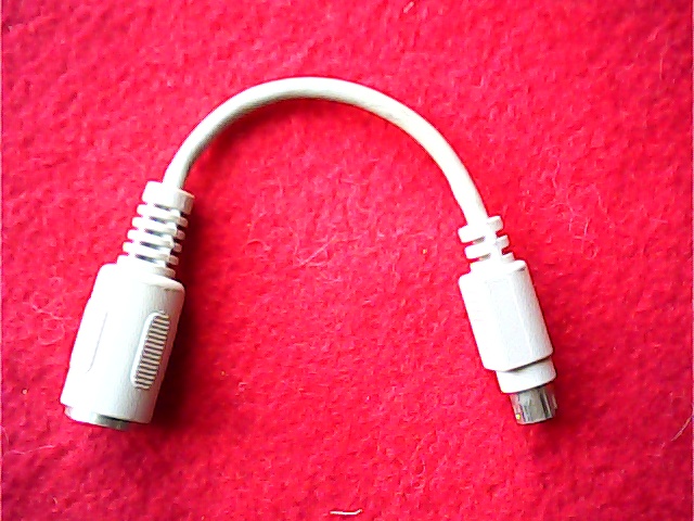 Cable PS2 Mini DIN Male <=> DIN Female