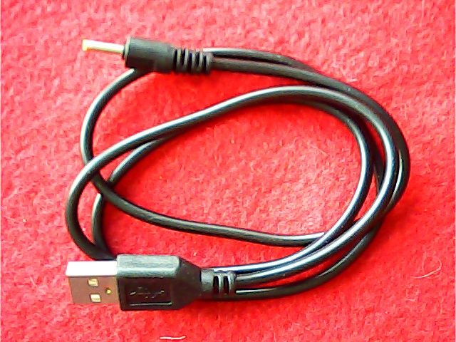Cable USB USB-A Male <=> Power 2.5mm Male 0.8M