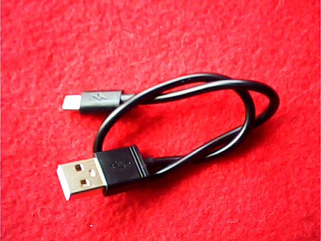 Cable USB USB-A Male <=> USB Micro-B Male 0.3M