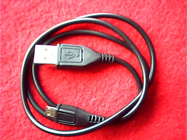 Cable USB USB-A Male <=> USB Micro-B Male 0.7M