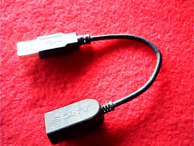 Cable USB-A Male <=> USB-A Female Sony