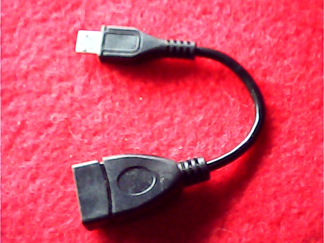 Cable USB Mini-B Male <=> USB-A Female