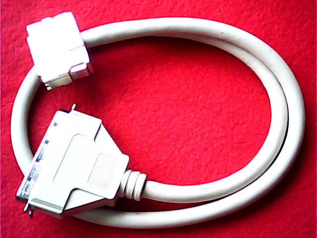 Cable SCSI Centronics 50 Male <=> Half-Pitch Centronics 50 Male 0.8M