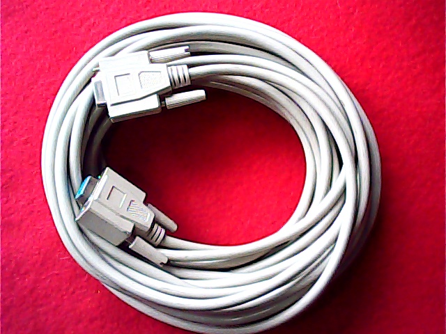 [VA-006291] Cable RS232 Sub-D9 Female <=> Sub-D9 Female 10M