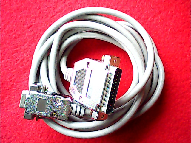 Cable RS232 Sub-D9 Female <=> Sub-D25 Male 3M