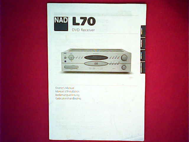 NAD L70 User Manual
