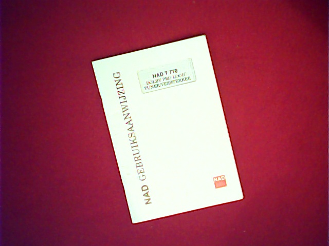 [VL-007340] NAD T770 User Manual