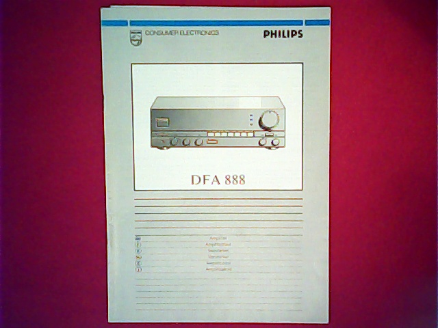 Philips DFA888 User Manual
