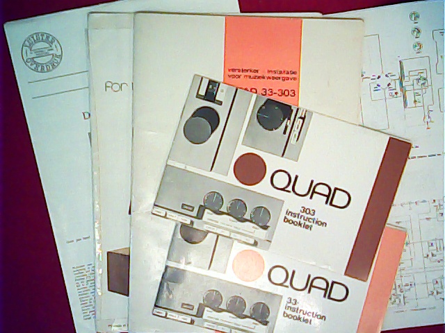 [VL-007344] Quad 33, 303 User manuals