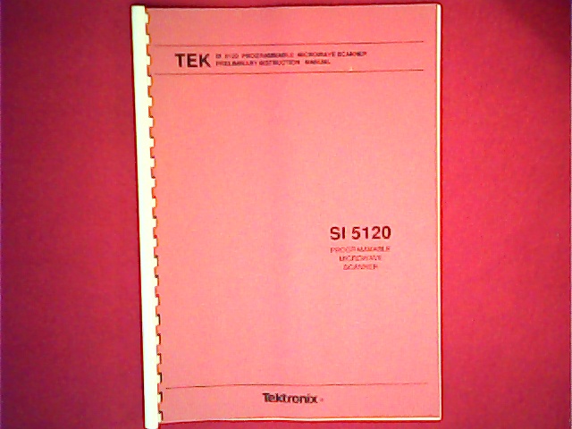 [VL-007349] Tektronix SI5120 User Manual