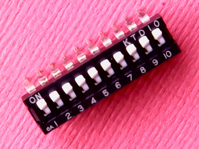 Dipswitch 10 DIP20