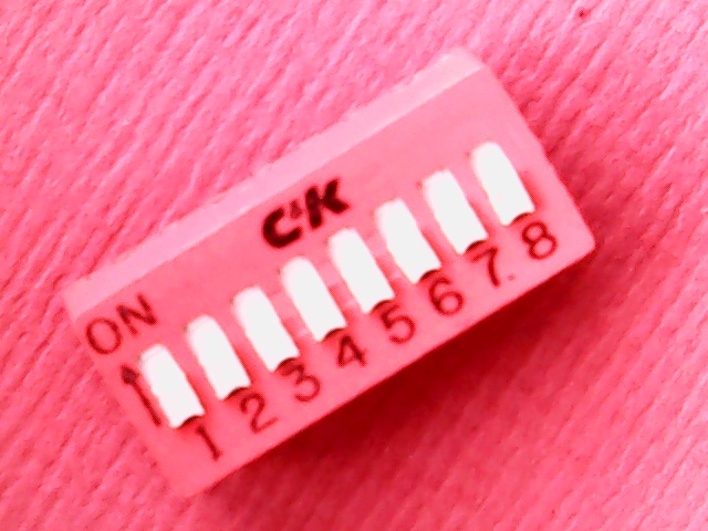 Dipswitch  8 DIP16