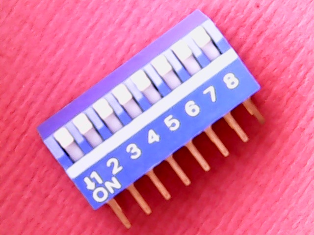 Dipswitch  8 DIP16