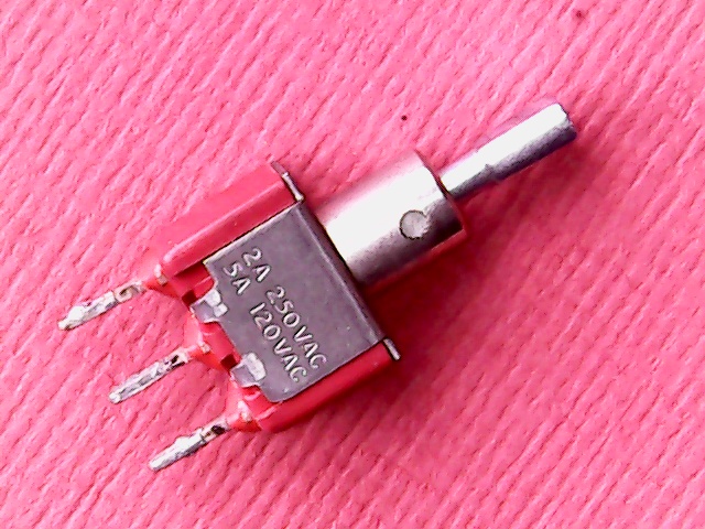 Toggle Switch C&K 7108 (used) On-Off-On SPDT