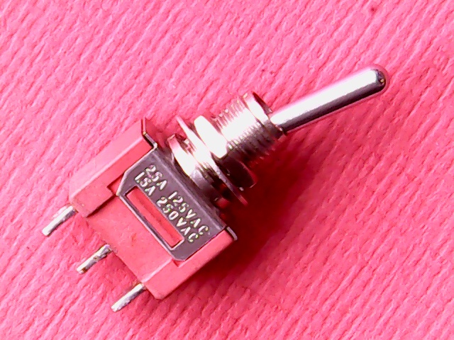 Toggle Switch C&K Z100 (used) On-On SPDT