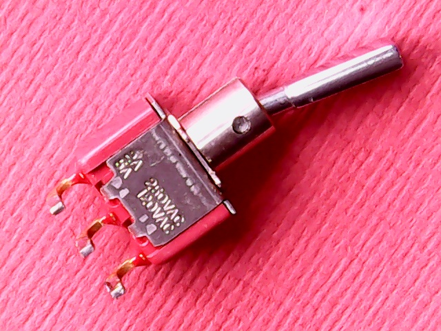 Toggle Switch C&K 7101 (used) On-On SPDT