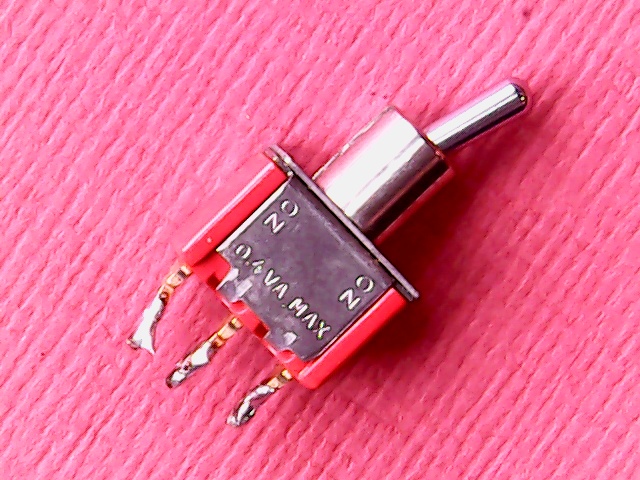 Toggle Switch C&K 7101 (used) On-On SPDT