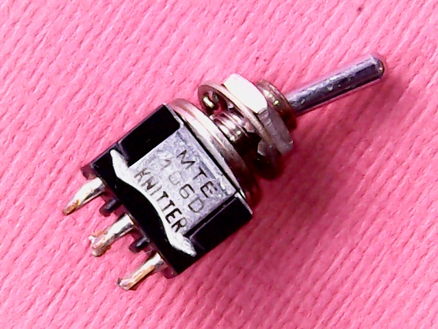 Toggle Switch Knitter MTE106D (used) On-On SPDT
